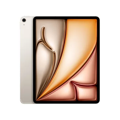 Apple ipad air 13 pulgadas 12gb 128gb wifi + cellular starlight -  ips -  chip m4 -  12mpx