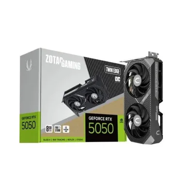 Tarjeta grafica zotac gaming rtx 5050 oc twin edge 8gb gddr7 -  3x dp -  1x hdmi pci express 5.0