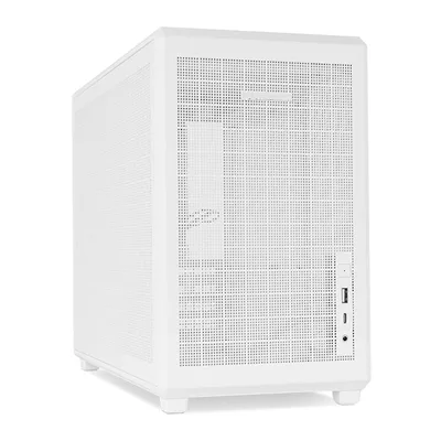 Caja ordenador gaming nox hummer refresh matx blanca