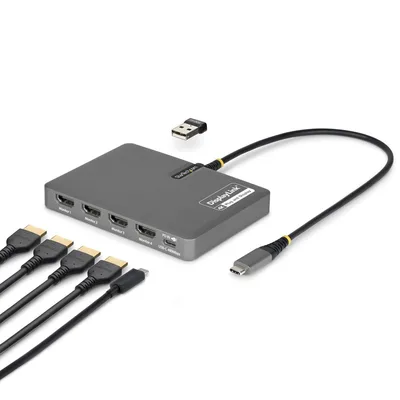 Docking station startech usb tipo c 6 en 1