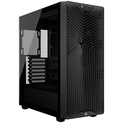 Caja ordenador gaming corsair 3200d rs atx cristal templado smoke