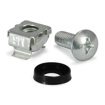 Kit tornilleria m6 equip para armario rack 19 pulgadas 4uds