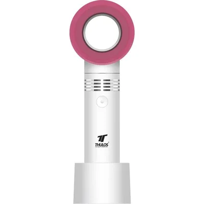 Ventilador portatil thulos th - mfn - 03 blanco - rosa