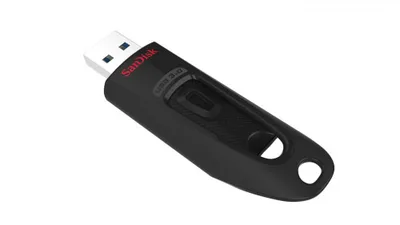 Memoria usb 3.0 sandisk 64gb cruzer ultra negro