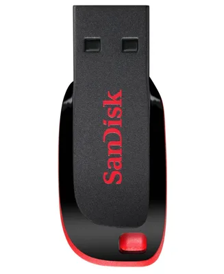 Memoria usb 2.0 sandisk 128gb cruzer blade rojo