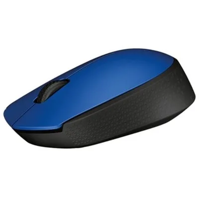 Mouse raton logitech m171 optico wireless inalambrico azul