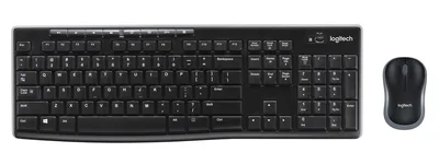 Teclado + mouse logitech mk270 wireless inalambrico ingles uk