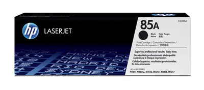 Toner hp 85a ce285a negro 1600 páginas p1102