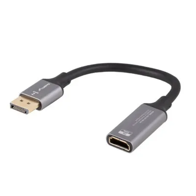 Adaptador 8k displayport a hdmi lanberg 20cm -  macho - hembra