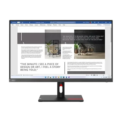 Monitor lenovo thinkvision s27i - 30 27 pulgadas fhd 100hz