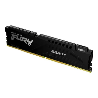 Memoria ram ddr5 8gb kingston - 5200mt - s - pc5 - 41600 - fury beast - cl38 - 1.25v