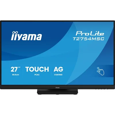 Monitor led 27 pulgadas iiyama t2754msc - b2ag ips -  fhd -  hdmi -  vga -  83hz -  4ms -  vesa 100x100