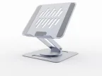 Gembird NBS-DR1-01 soporte para ordenador portátil Gris 39,6 cm (15.6")