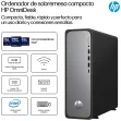 HP OmniDesk Slim Desktop S03-0020ns PC Intel® Core™ i3 i3-14100 8 GB DDR5-SDRAM 512 GB SSD FreeDOS Torre Plata