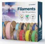 Gembird 3DP-PLA1.75GE-01-W material de impresión 3d Ácido poliláctico (PLA) Blanco 330 g