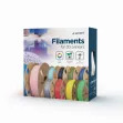 Gembird 3DP-ABS1.75-01-S material de impresión 3d ABS Plata 1,4 kg