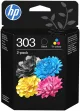 HP Paquete de 2 cartuchos de tinta Original 303 negro/tricolor