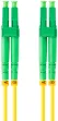 Lanberg FO-LALA-SD11-0010-YE Cable de fibra óptica e InfiniBand 1 m LC Amarillo