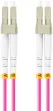 Lanberg FO-LULU-MD41-0020-VT Cable de fibra óptica e InfiniBand 2 m LC Violeta