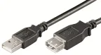 Ewent EC1011 cable USB 1 m USB A Negro