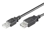 Ewent EC1012 cable USB 1,8 m USB 2.0 USB A Negro