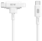HYPER HyperJuice cable USB USB 2.0 1,5 m USB C USB C/Lightning Blanco