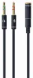 Gembird !Adapter audio stereo 3.5mm mini Jack/4PIN/ cable de audio 0,2 m 3,5mm 2 x 3.5mm Negro