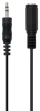 Ewent EC1650 cable de audio 2 m 3,5mm Negro