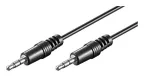 Ewent EC1606 cable de audio 2 m 3,5mm Negro