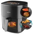 Cecotec Cecofry&Grill Duoheat 6500 Sencillo 6,5 L Independiente 2200 W Freidora de aire caliente Negro