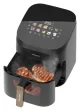 Cecotec Cecofry&Grill Smokin' 6500 Sencillo 6,5 L Independiente 2200 W Freidora de aire caliente Negro, Marrón