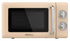 Cecotec 01704 microondas Beige Solo microondas Encimera 20 L 700 W