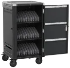 Ewent EW1700 carrito y armario de dispositivo portátil Carro de gestión y carga para dispositivos portátiles Negro, Gris