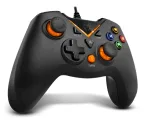 Krom NXKROMKEY mando y volante Negro USB Gamepad Analógico/Digital Android, PC, Playstation 3