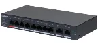 Dahua Technology DH-CS4010-8GT-110 switch Gestionado L2 Gigabit Ethernet (10/100/1000) Energía sobre Ethernet (PoE) Negro