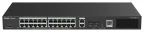 Ruijie Networks RG-ES228GS-P switch Gestionado Gigabit Ethernet (10/100/1000) Energía sobre Ethernet (PoE) Negro