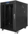 Lanberg FF01-8015-12BL armario rack 15U Rack o bastidor independiente Negro