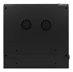 Lanberg WF02-6609-10B armario rack 9U Bastidor de pared Negro