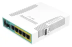 Mikrotik hEX PoE router Blanco