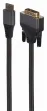 Gembird CC-HDMI-DVI-4K-6 adaptador de cable de vídeo 1,8 m HDMI tipo A (Estándar) Negro