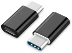 Gembird A-USB2-CMmF-01 USB Type-C Micro USB Negro