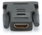 Gembird A-HDMI-DVI-2 cambiador de género para cable Negro