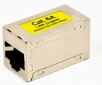 Gembird NCA-LC6S-01 cambiador de género para cable RJ-45 Beige