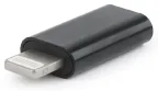 Gembird A-USB-CF8PM-01 cambiador de género para cable USB type-C 8 pines Negro