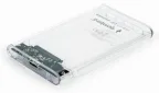 Gembird EE2-U3S9-6 caja para disco duro externo Caja de disco duro (HDD) Transparente 2.5"