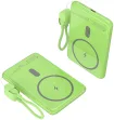 Leotec Power Bank inalámbrico 5000mAh 20W Verde