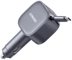 Anker A2738HA2 cargador de dispositivo móvil Universal Metálico Encendedor de cigarrillos Carga rápida Auto
