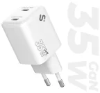 SUBBLIM Cargador GaN 35W Doble USB-C