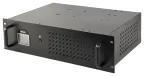 Gembird - Ups rack 19'' 3.4u 1500va, 4xiec 230v out, iec14 in,rj11, usb, lcd sistema de alimentación ininterrumpida (UPS) Línea interactiva 1,5 kVA 900 W 4 salidas AC