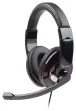 Gembird MHS-U-001 auricular y casco Auriculares Alámbrico Diadema Llamadas/Música Negro